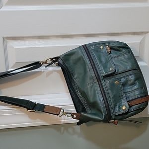 Fossil Morgan north/south Top zip crossbody